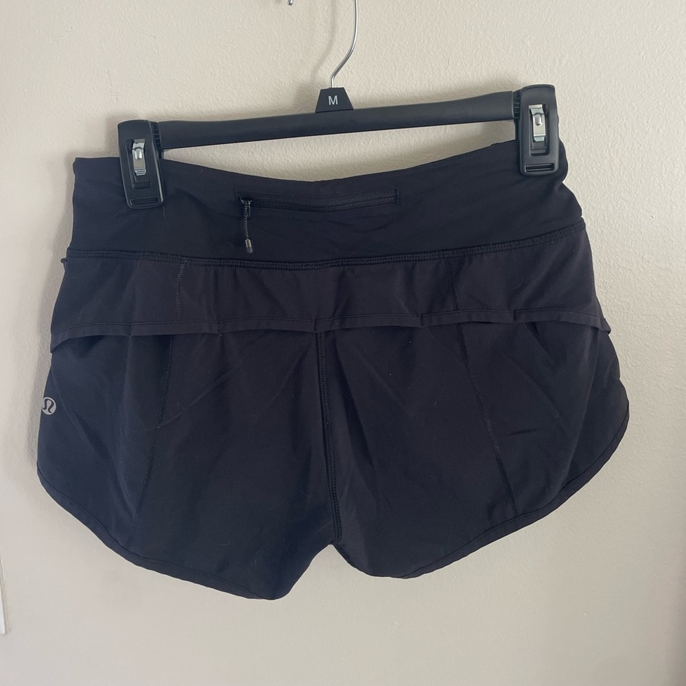 lululemon athletica Black Women's speed up Shorts
